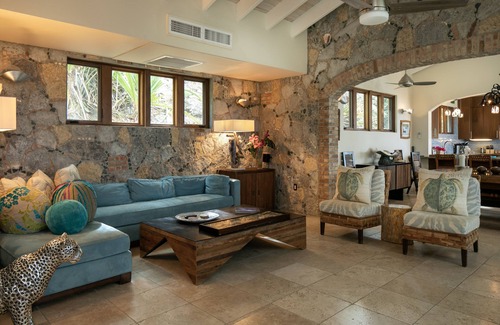 Estate Chocolate Hole and Great Cruz Bay House | Abrigado, nA Villa with beautiful sunsets that appear to spill into the sea!