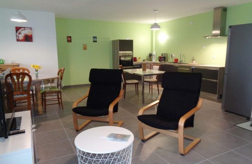 Saint-Genest-Malifaux Apartment | Accessible apartment, balcony, equipped kitchen, WiFi, linens provided