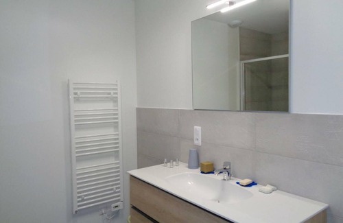 Saint-Genest-Malifaux Apartment | Accessible apartment, balcony, equipped kitchen, WiFi, linens provided