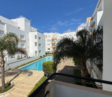 Achakkar Apartment | Achakkar Hills Seaside Family Apartment with Pool, Beach Access, AC, Parking, Play Area