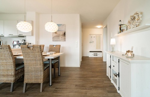 Schillig Apartment | "Achtern Diek" - Holiday apartment with sea view and private sauna by the North Sea