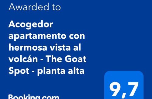 Alto Boquete Apartment | Acogedor apartamento con hermosa vista al volcán - The Goat Spot - planta alta
