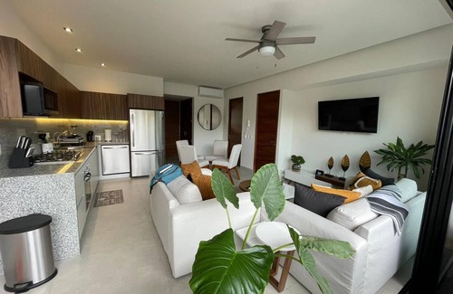 Bucerias Condo | ACROSS THE STREET FROM OCEAN! Stunning Condo with Private Pool/patio