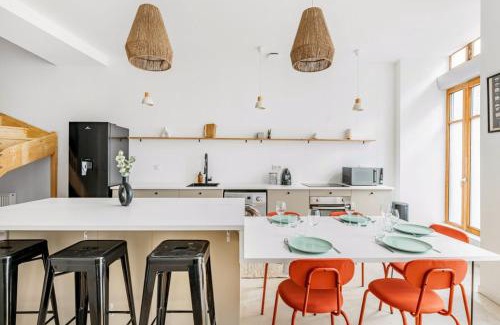Jacquard - Prefecture Apartment | Adélaïde loft scandinave - 4 chambres 4 SDB