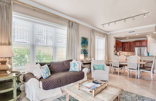 Santa Rosa Beach Condo | Adagio G105, close to the private beach walkover, gym, hot tub, heated pool!