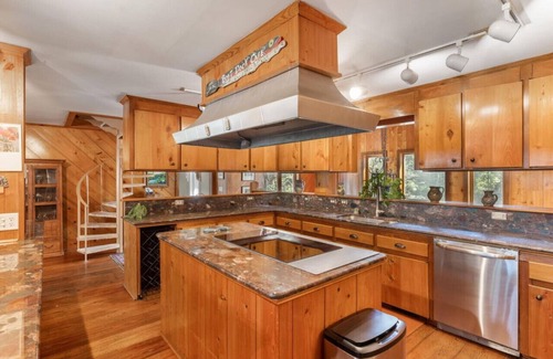 Rockville House | Adam's Creek Home, Deep Water on River and Wetlands with Floating Dock