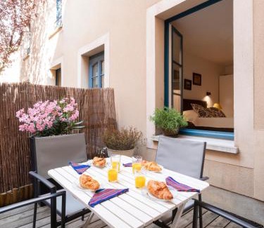 Saint Nicolas - Charles III - Ville vieille - Trois Maisons - Leopold Apartment | ADELFA - Centre ville - Terrasse
