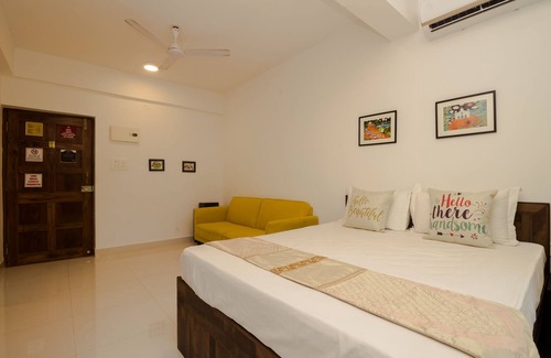 Vagator Apartment | Adhiraj Ocean Vista, Coutinho Vaddo, Vagator, Goa