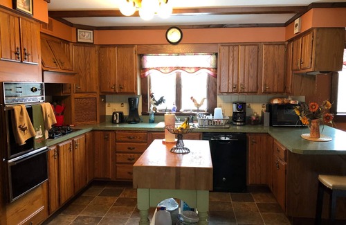 Cold Brook Cabin | Adirondack 4 bedroom Spacious Cabin, beautiful stone fireplace