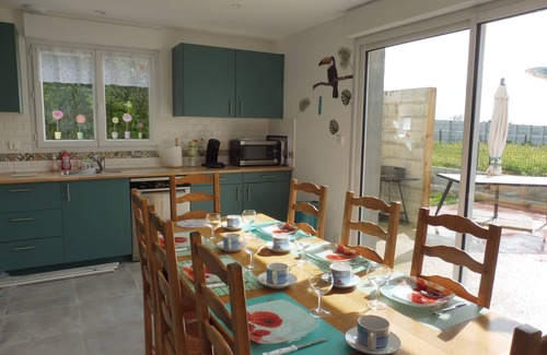 Ravenoville House | adjacent to the beach, maisonette, east coast of Cotentin,