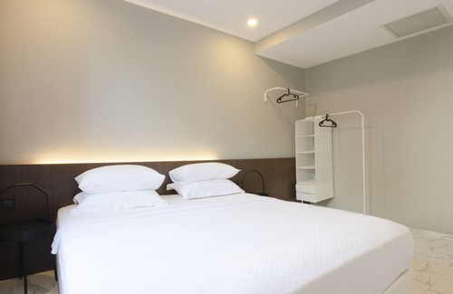 Cesme Apartment | AEGEAN Apartments Cesme - Suite Superior Room, Garden View, Living Room