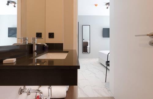 Cesme Apartment | AEGEAN Apartments Cesme - Comfort Room, Twin Bed with Garden View