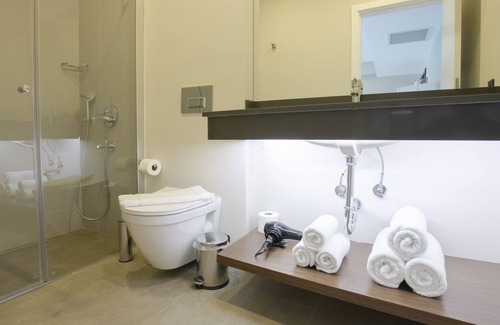 Cesme Apartment | AEGEAN Apartments Cesme - Studio Large Room, Living Room with Kitchen