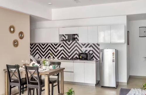 Candolim Apartment | Aeris by Dia Hotels & Homes Cozy 1 bedroom apartment in Candolim with WiFi, AC