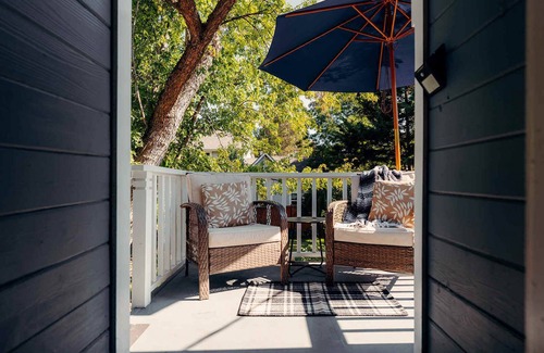 Historic Railroad District Apartment | Affordable Luxury- One block to Downtown