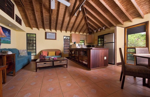Lower Carolina Villa | Affordable St John Cottage with a Pool, AC & Amazing Tropical Gardens