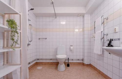 Katarina-Sofia Apartment | Affordable stay in creative SoFo - construction work