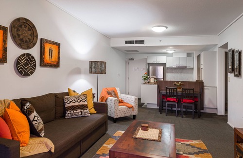 Brisbane Central Business District Apartment | African Escape on Level 38