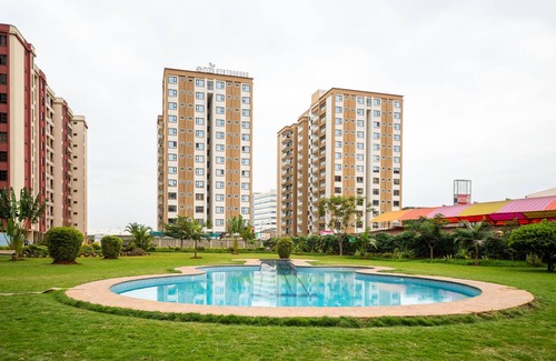 Nairobi West Apartment | Afrikana , 2 BR Condo with Pool near Nextgen Mall