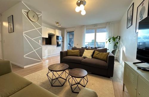 La Courneuve Apartment | Agréable 3 pièces avec Parking proche Gare et Paris by immo Kit bnb