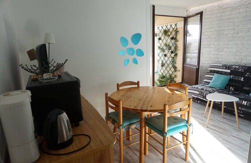 Biscarrosse Plage Apartment | Agréable T2 avec loggia centre station (084)