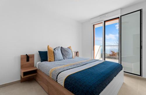 La Turbie Apartment | Agusta - Appt climatisé vue mer