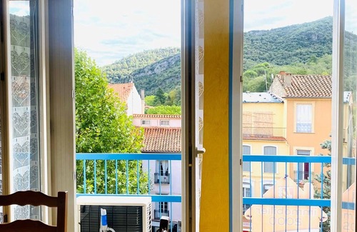 Amelie-les-Bains-Palalda Apartment | Air-conditioned studio in Amélie-les-Bains, 2 people, parking, near thermal baths