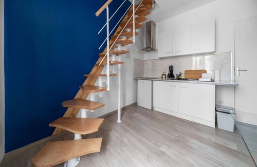Cœur de Ville Apartment | Air-cond duplex apartment in the city center