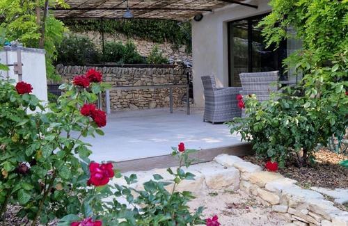 Saint-Saturnin-les-Apt House | Air-conditioned design house exceptional view on Luberon, heated infinity pool