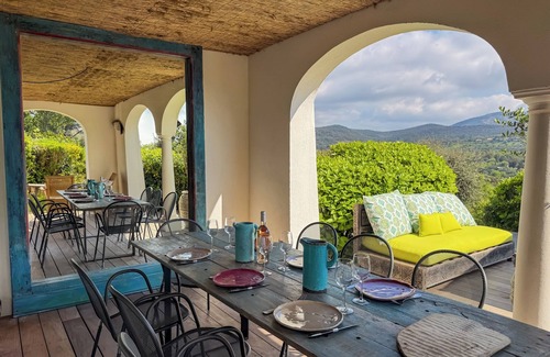 Les Restanques Apartment | Air-conditioned apartment with sea view - Les Restanques SWIMMING POOLS TENNIS
