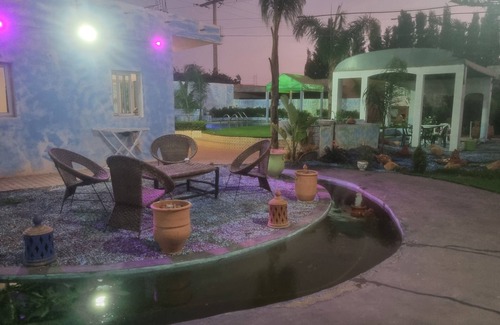 Saadla Villa | Air-conditioned family accommodation garden with private pool