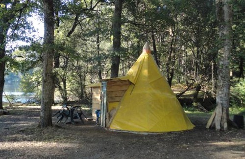 Saint-Privat Other | air naturel de camping moulin de malesse Tipi