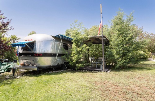 Saint-Nazaire House | AirStream caravan with pool and Wi-Fi access