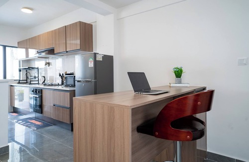 Westlands Apartment | Airy Apartment With Gym, Stunning View in Westlands