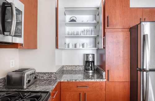 West End Apartment | Airy Foggy Bottom 1BR w/Gym, Pool, W/D near World Bank by Blueground