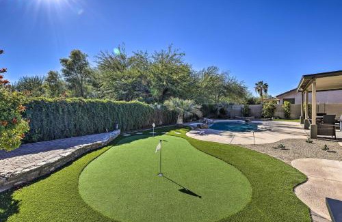 Paradise Valley Village House | Airy Scottsdale Home Pool, Putting Green and Grill!