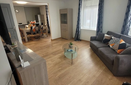 Calais Apartment | Aiscal - Appart Hotel 70m2 for 6 people - Arrival 24/24h digicode access