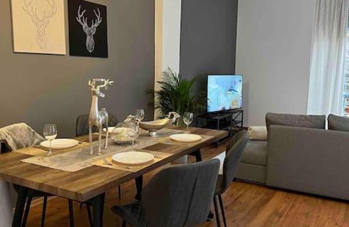 Magdeburg Apartment | AKK5 Großes Apartment mit Terrasse Nähe Hbf/Uni