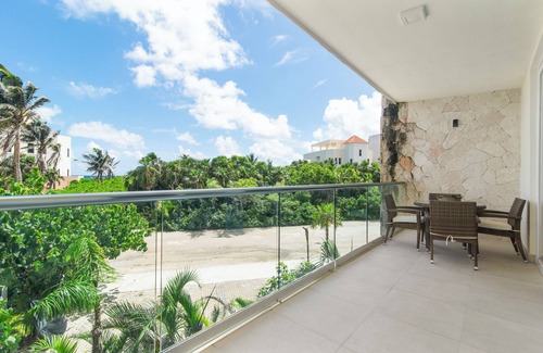 Akumal Apartment | Akumal Bay With Access To Beach 7 Rooftop Pools W Ocean View