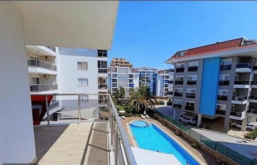 Alanya Apartment | Alanya Kestel 100 qm Teras, Pool