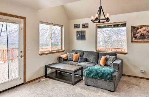 Eagle River House | Alaskan Mountain Gem with Private Hot Tub and Gym!