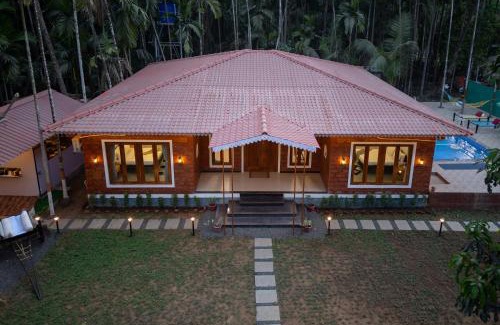 Alibaug Villa | Alaya Stays Cabanas Retreat Tropical 5-BHK With Private Pool, Garden & Outdoor Dining