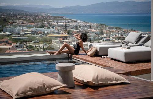 Platanias Town Apartment | Alectrona Living Crete, Apartment Olīvea