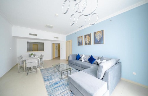 Dubai Marina Apartment | ALH Vacay - 2 Bedrooms with Beach Access in JBR