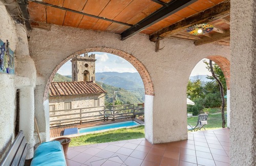 Bagni di Lucca Villa | ALICE, 3 bedrooms villa with Private swimming pool and outdoor