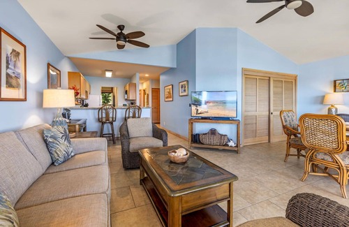 Poipu Condo | Alihi Lani 6: Ocean Front 2 bedroom 2 bath! Air Conditioned!