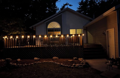 Beaver Island House | ALL DECKED OUT is a fun, bright, and beautiful home in town.