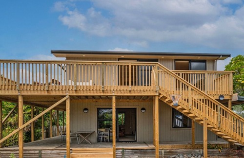 Matarangi House | All Decked Out - Matarangi Holiday Home
