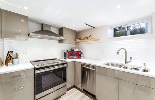 Genesee House | All New Modern Designed Apartment private entry off 1920s Craftsman Home