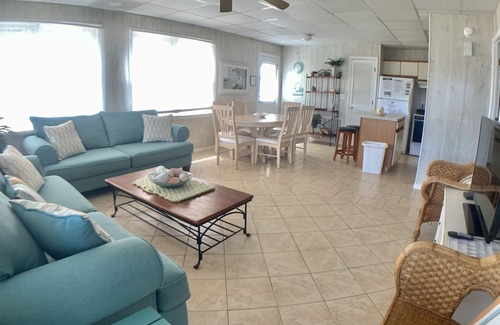 Surfside Beach Condo | Almost Heaven OCEANFRONT D Toes In The Sand Directly on BEACH Pets OK